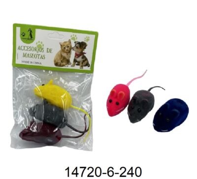 JUGUETE GATO 3RADAS 14720-6-240