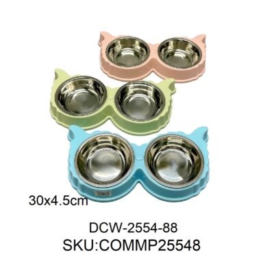 COMEDERO DOBLE INOXITABLE DCW-2554-88 COMMP25548