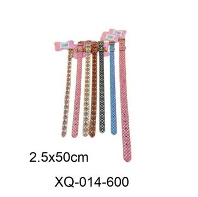 COLLAR RAYAS CUADROS 2.5CM XQ-014-600